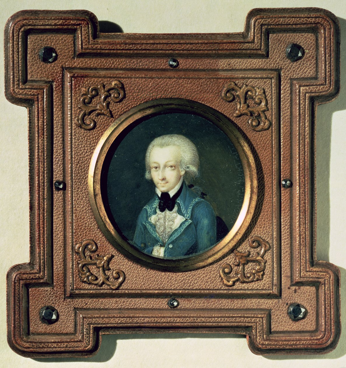 Wolfgang Amadeus Mozart (1756-91) portréja, 1773 alkotó: Martin Koller