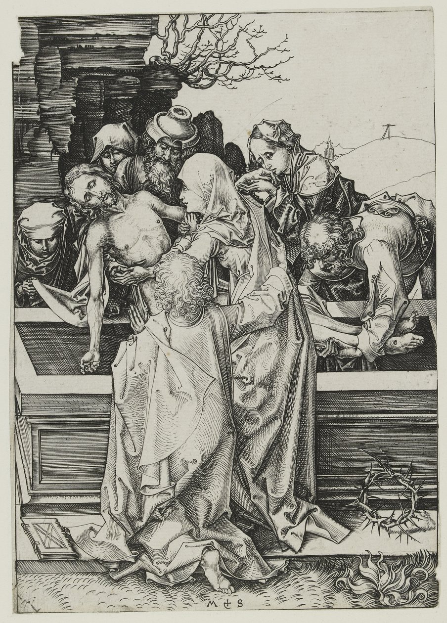 A síremlék alkotó: Martin Schongauer