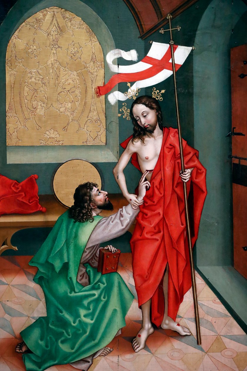 Szent Tamás hitetlensége alkotó: Martin Schongauer