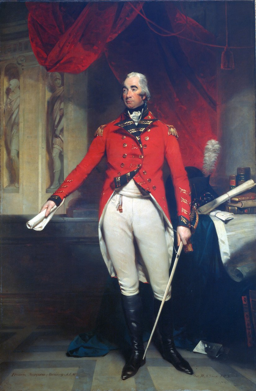 Francis Rawdon Hastings (1754-1862) Moira második grófja, 1804 körül alkotó: Martin Archer Shee