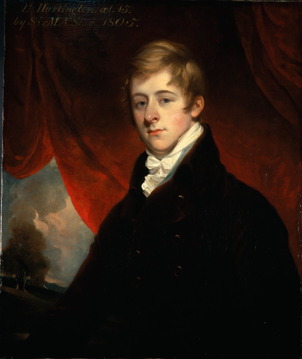 William Cavendish portréja, amikor Hartington márkija alkotó: Martin Archer Shee