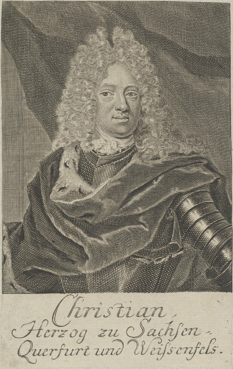 Christian von Sachsen-Weißenfels alkotó: Martin Bernigeroth