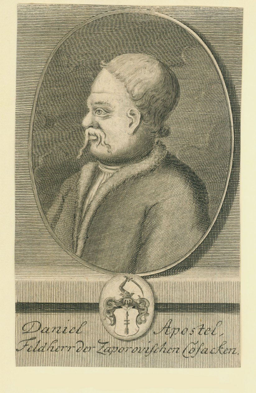 Hetman Danylo Apostol 1654-1734 alkotó: Martin Bernigeroth