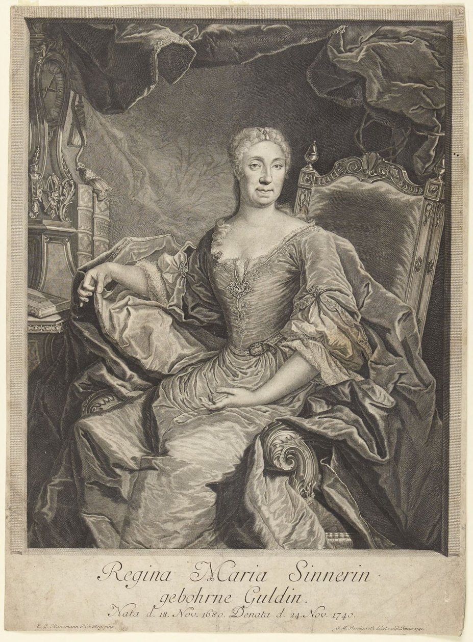 Regina Maria Sinnerin alkotó: Martin Bernigeroth