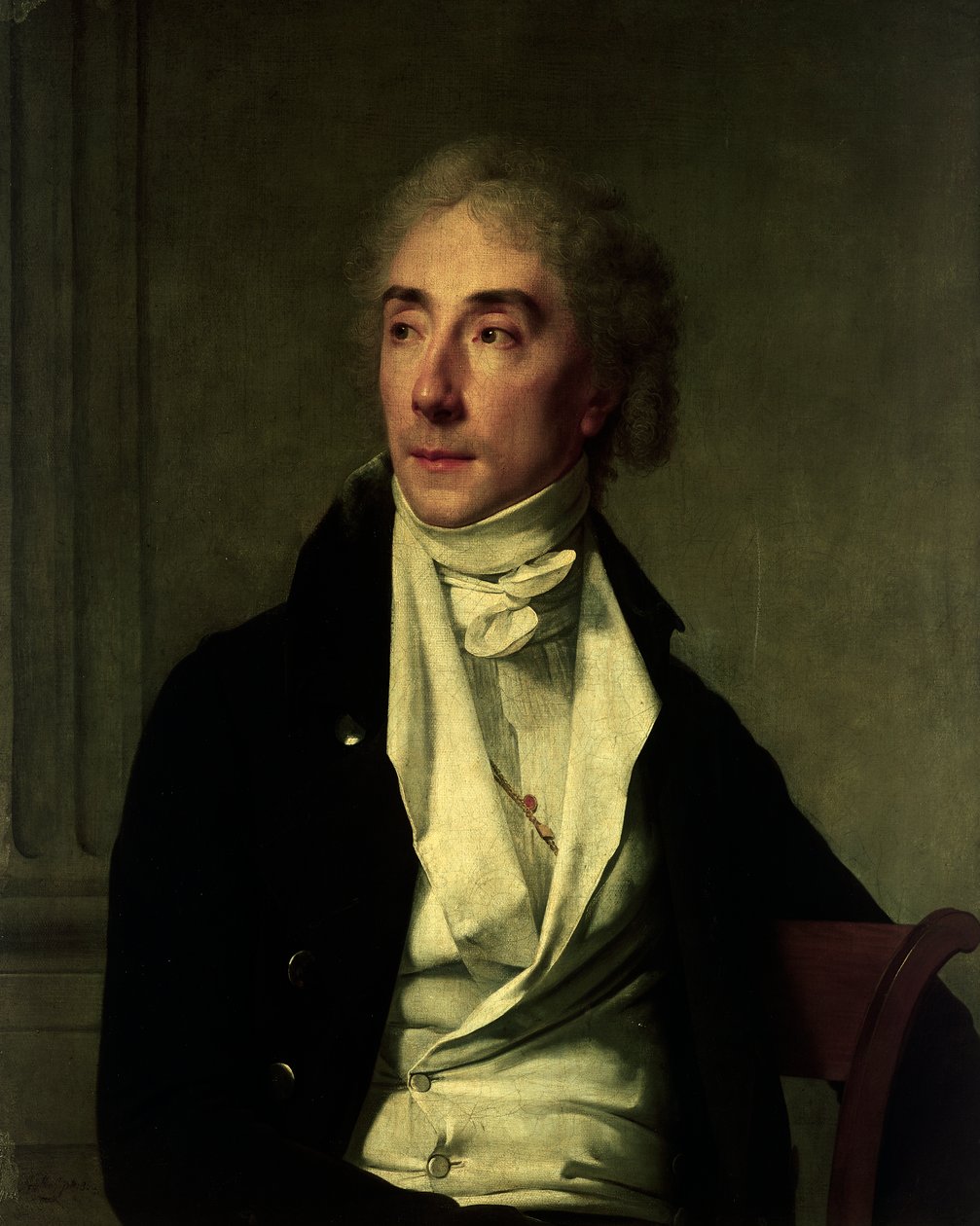 Baptiste Cadet francia színész portréja, Martin Drolling (1752-1817) festménye, olaj, vászon alkotó: Martin Drölling