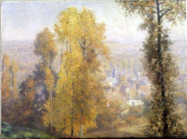 Autumn Glow (olaj, vászon) alkotó: Martin Gwilt Jolley