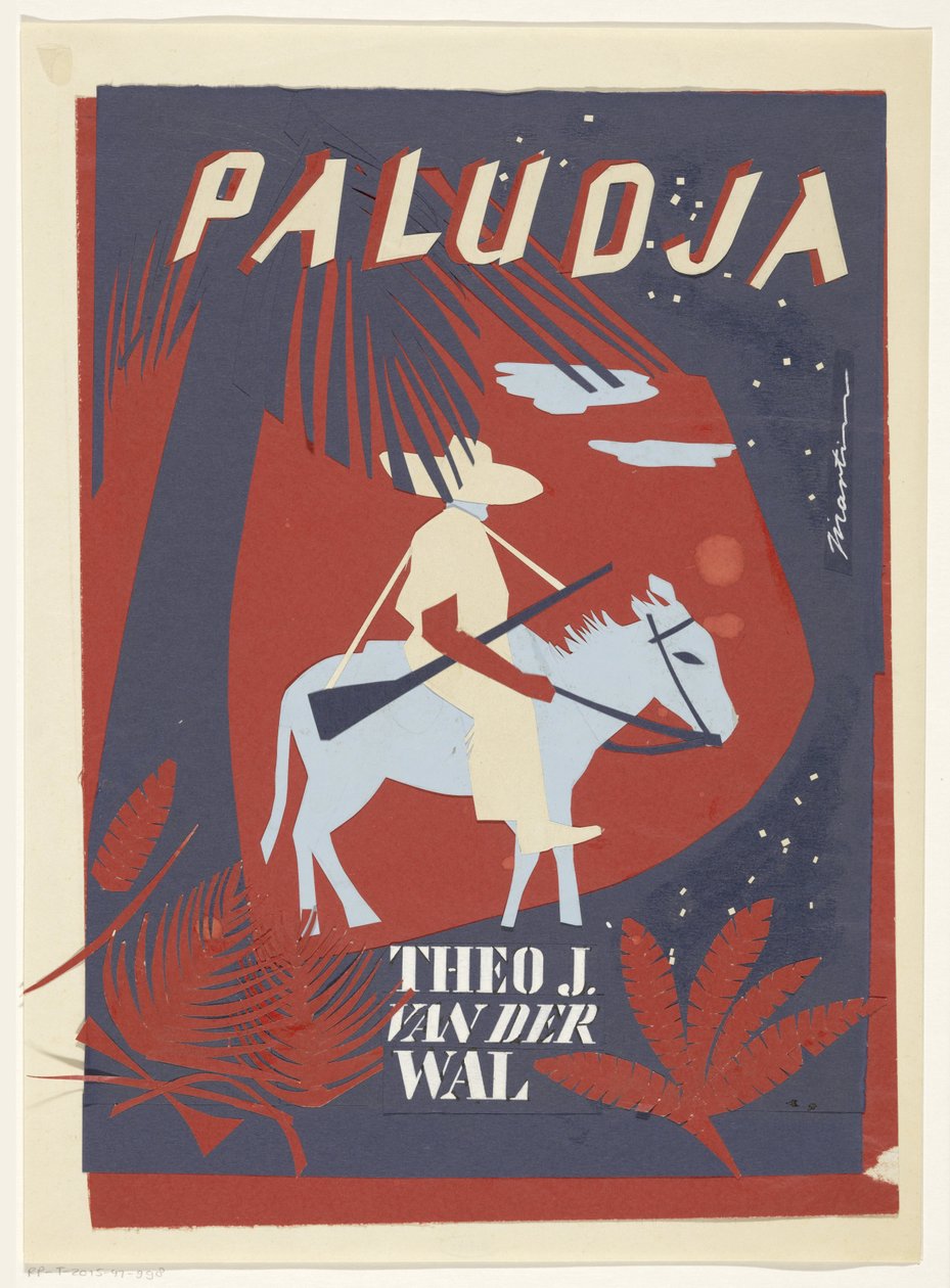 Zenekar tervezése: Theo J. van der Wal, Paludja, évszám ismeretlen alkotó: Martin Horwitz (signed by artist)