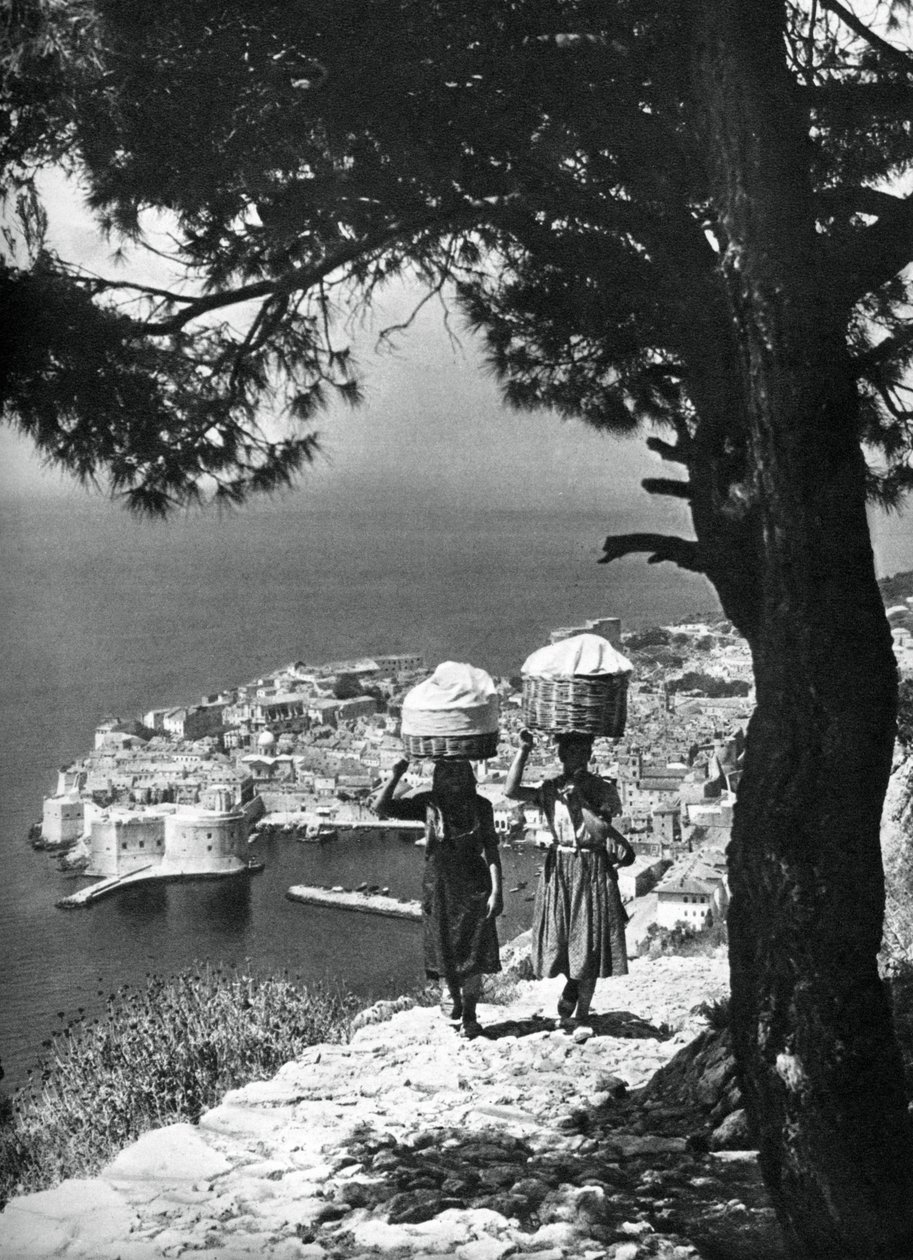 Dubrovnik, Horvátország, 1937 alkotó: Martin Hurlimann