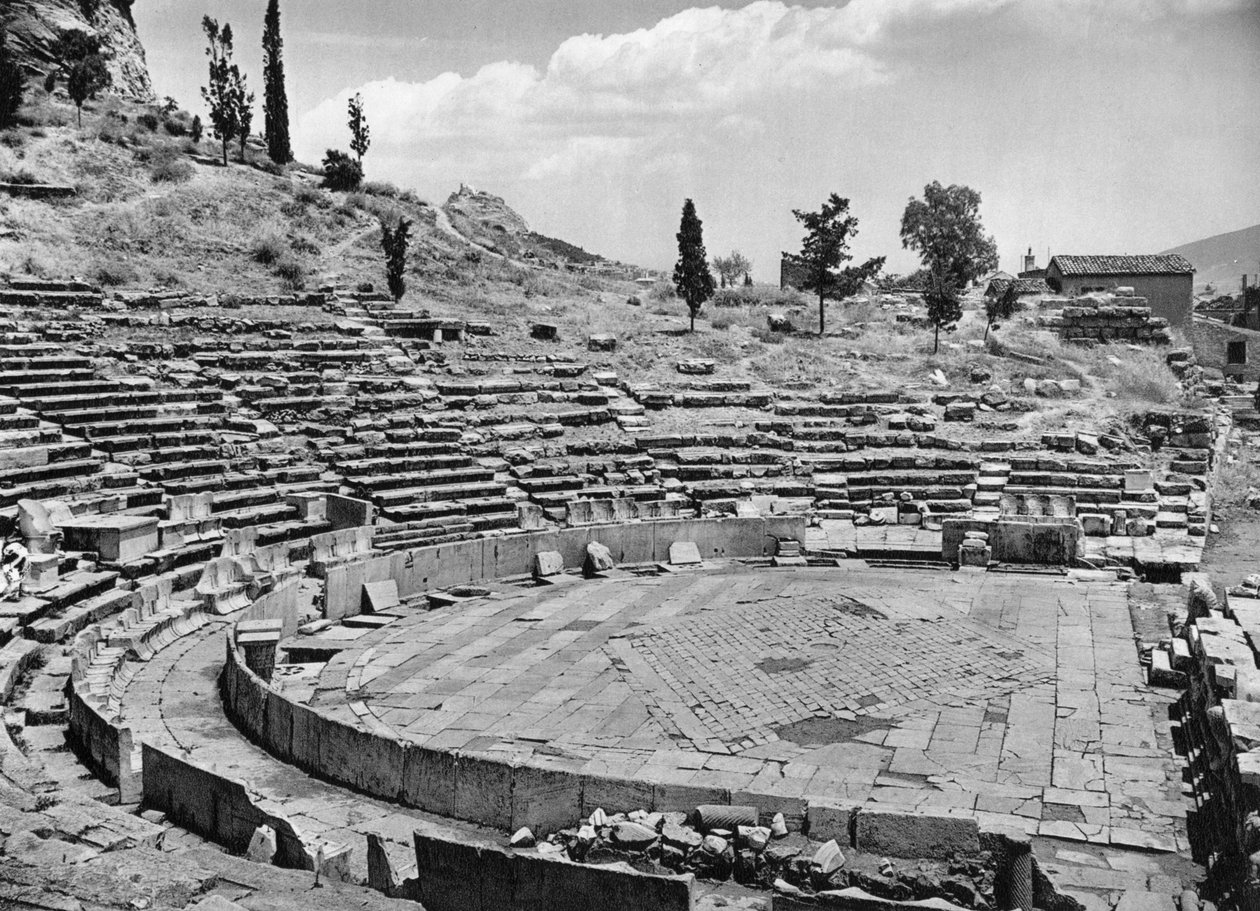 Dionüszosz Színház, Athén, 1937 alkotó: Martin Hurlimann