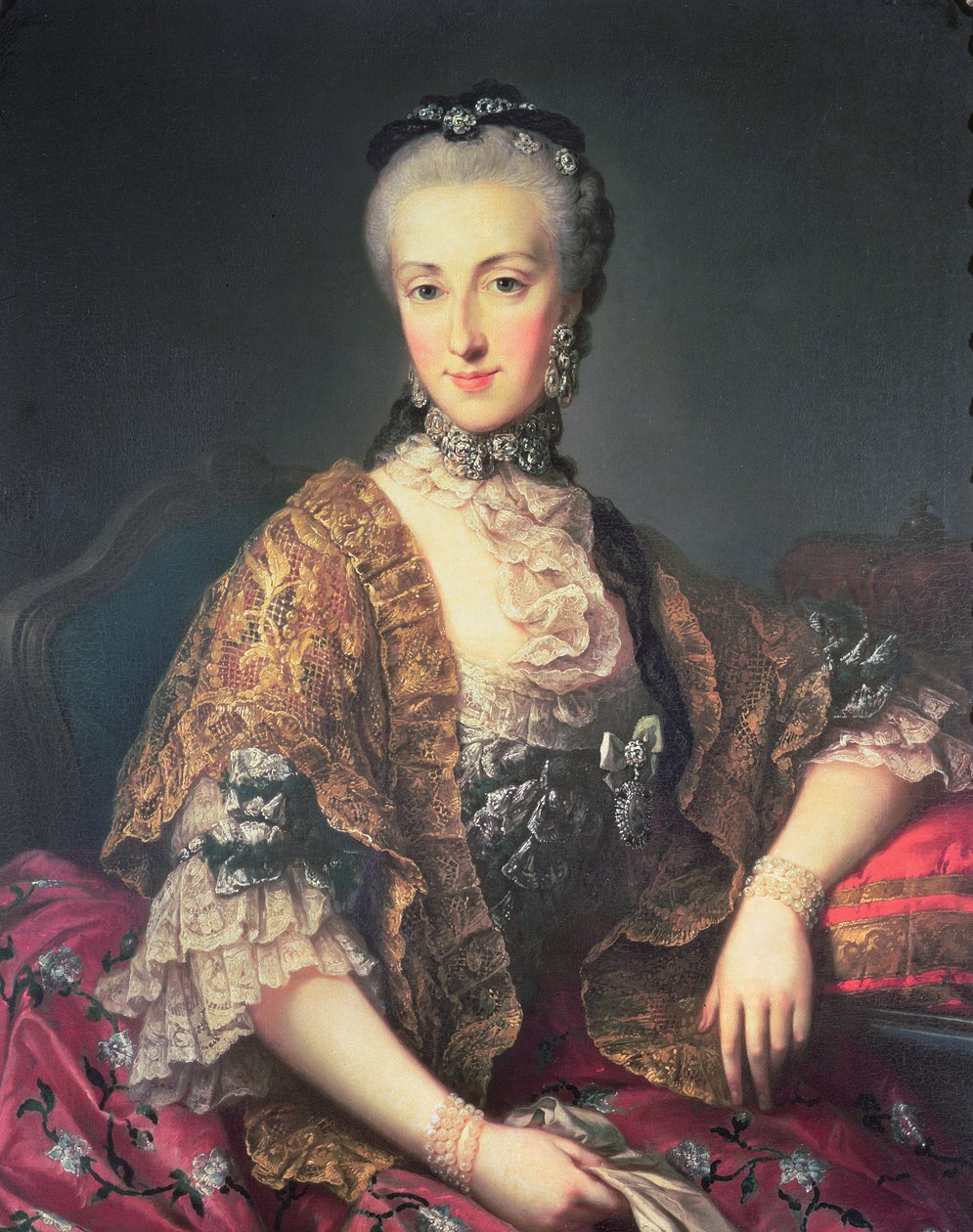 Habsburg-Lothringen Mária Anna főhercegnő, Marianne (1738-89), Mária Terézia osztrák császárnő (1717-80) és I. Ferenc (1708-65) második gyermeke alkotó: Martin II Mytens or Meytens