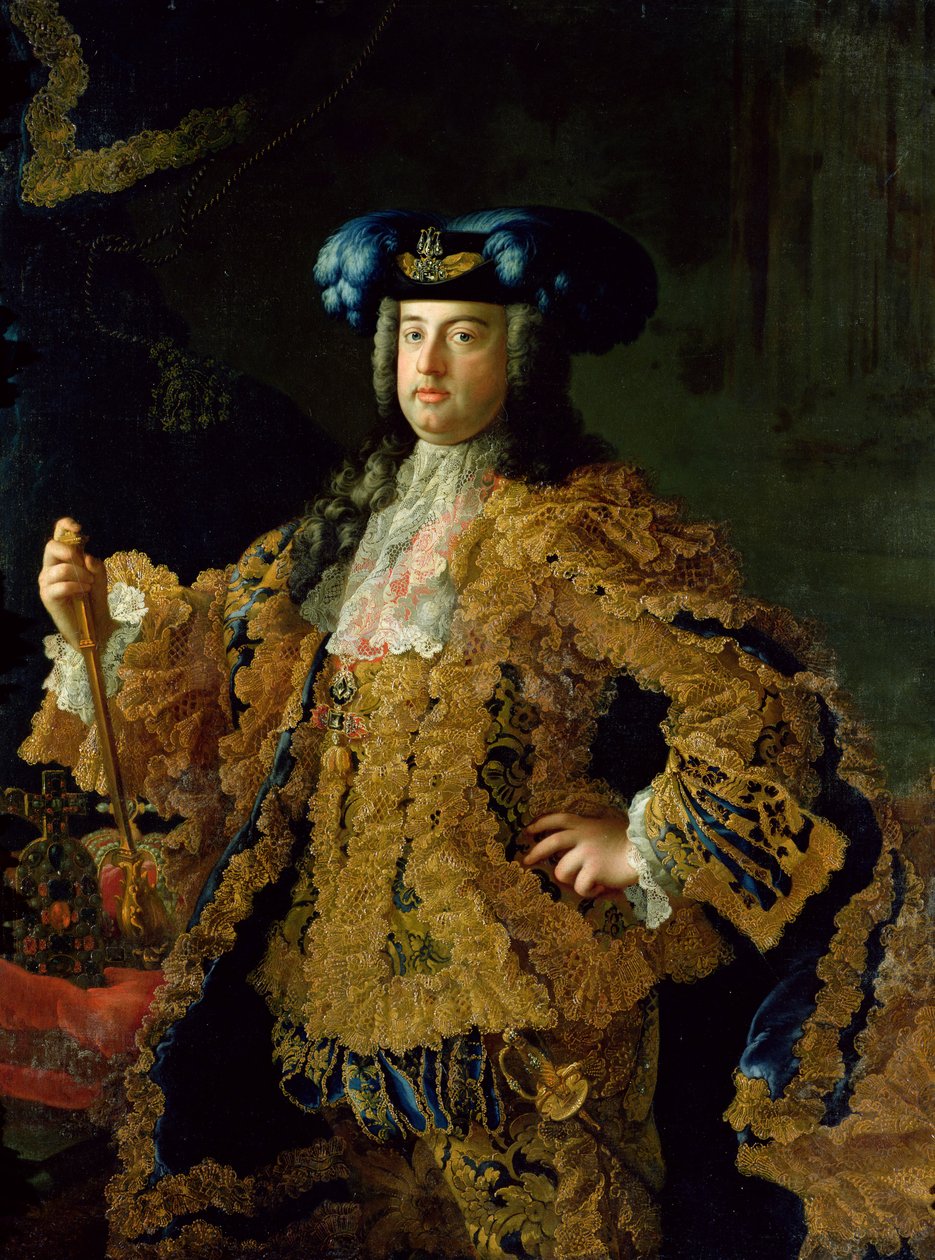 I. Ferenc (1708-65) Szent-római császár és Mária Terézia osztrák császárné férje (1717-80), alkotó: Martin II Mytens or Meytens