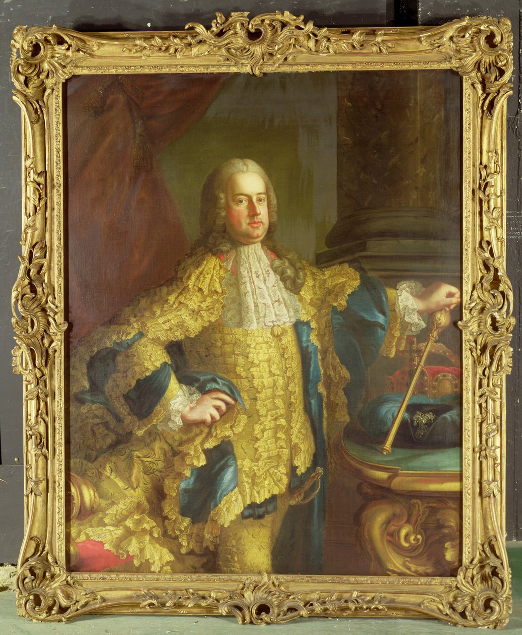 I. Ferenc császár (1708-65) portréja alkotó: Martin II Mytens or Meytens