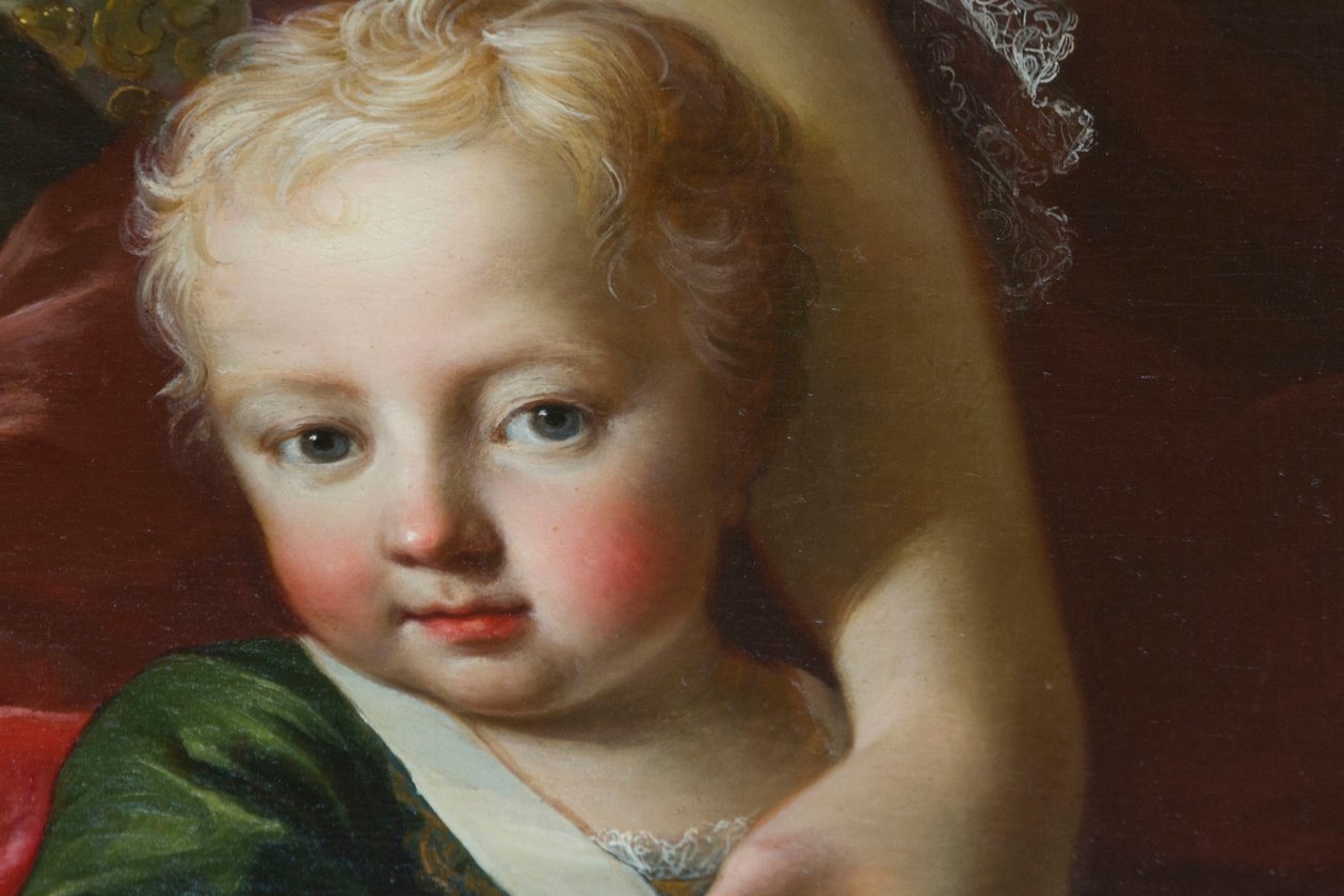 III. Szardíniai Viktor Amadeus (1726-1796) portréja, részlet Polyxena portréjából alkotó: Martin II Mytens or Meytens