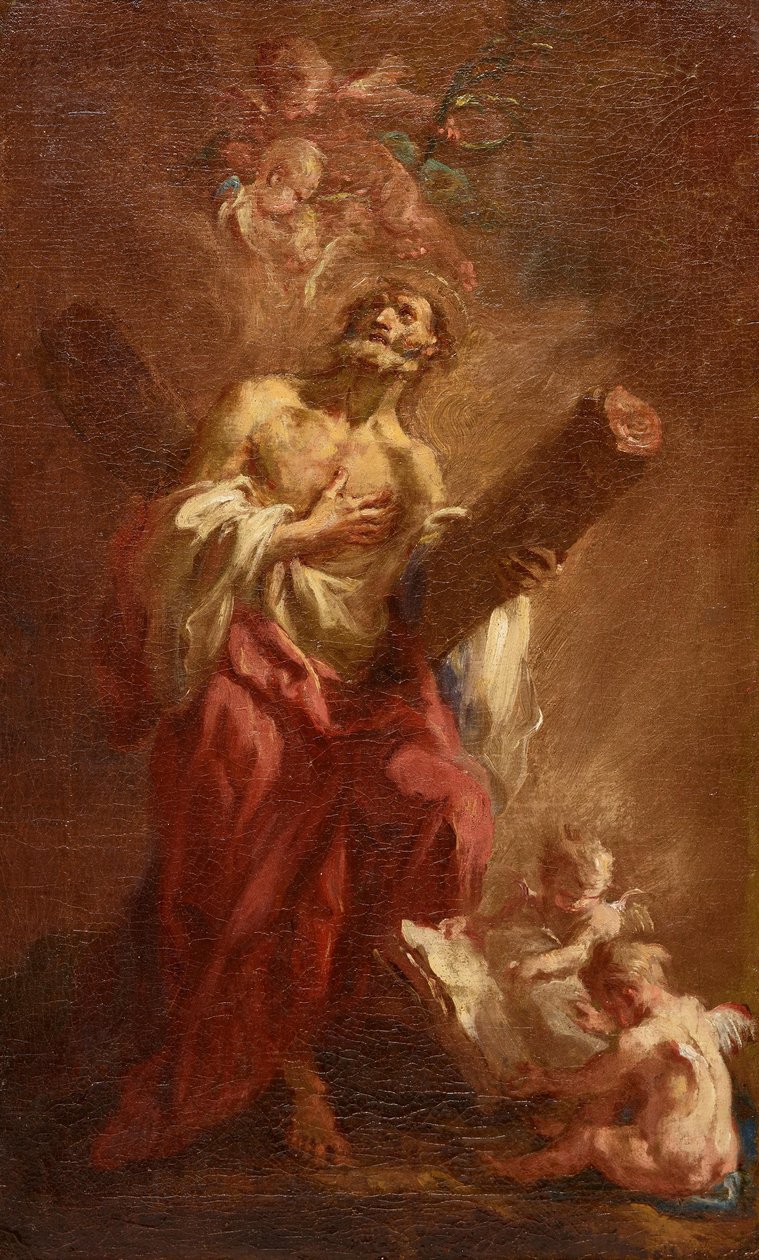 András apostol alkotó: Martin Johann Schmidt