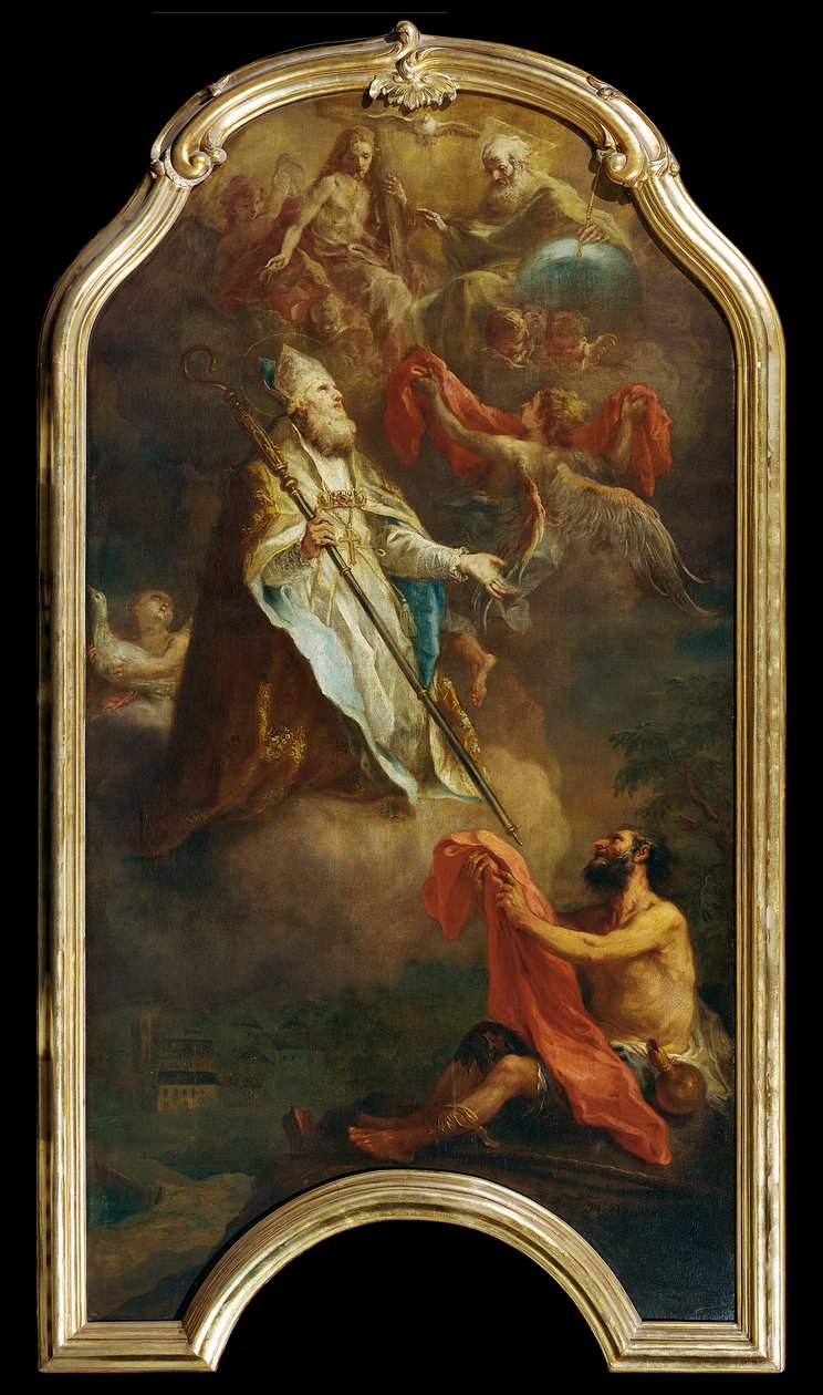 Szent Márton alkotó: Martin Johann Schmidt