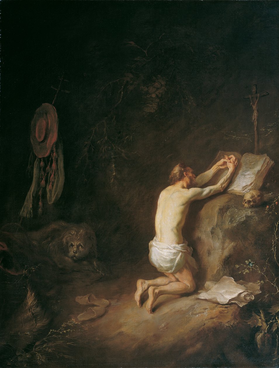 Szent Jeromos alkotó: Martin Johann Schmidt