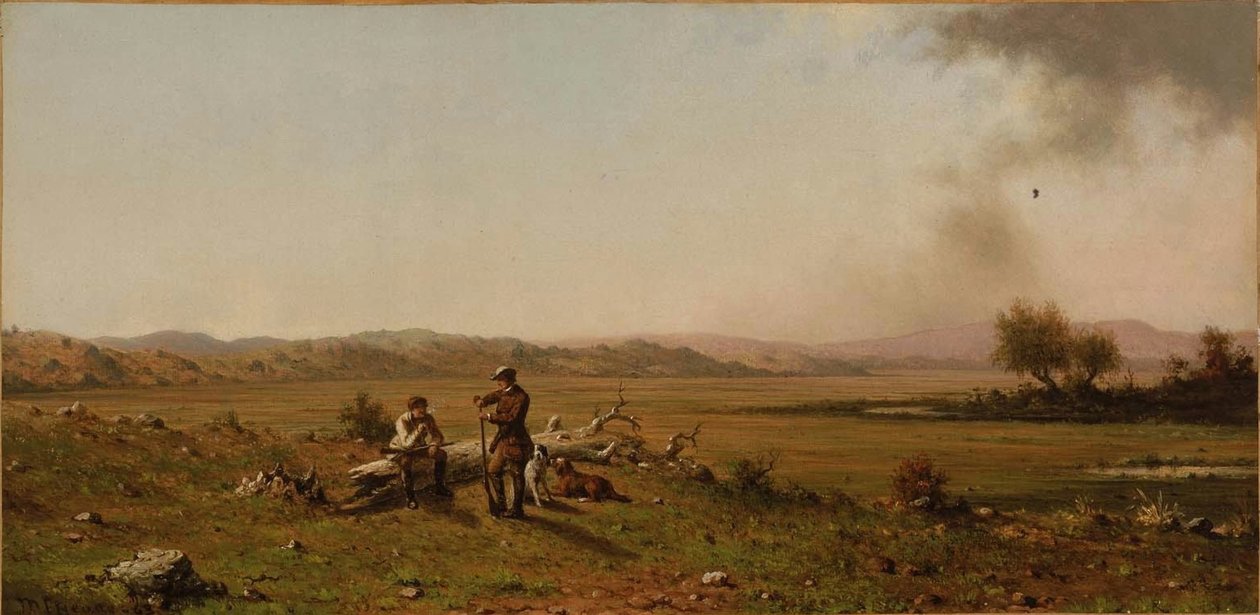 Vadászok pihenése alkotó: Martin Johnson Heade