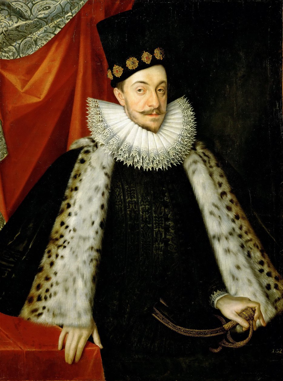 III. Vasa Zsigmond lengyel király 1566-1632 portréja alkotó: Martin Kober