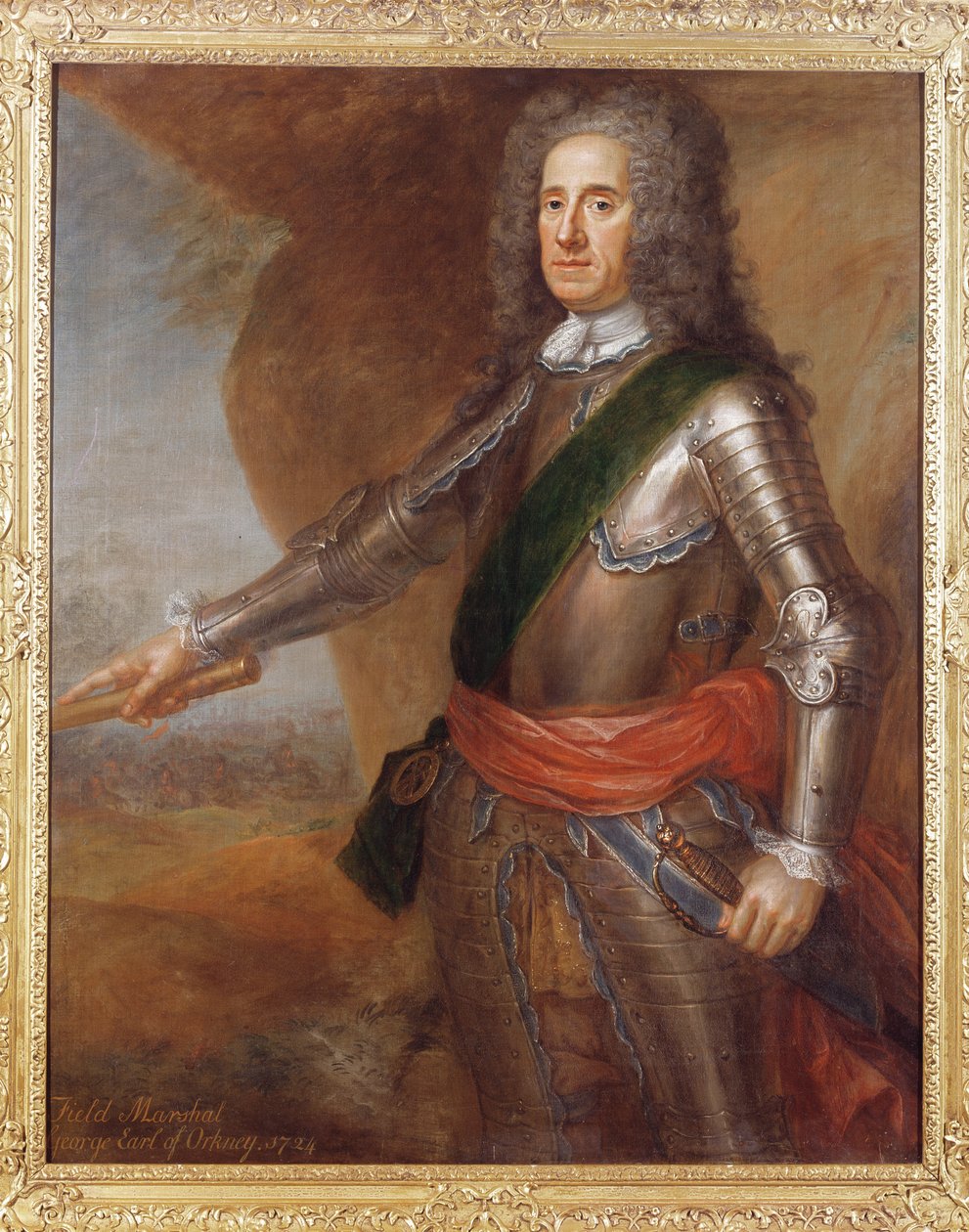 George Hamilton tábornagy (1666-1737) Orkney grófja, 1724 alkotó: Martin Maingaud