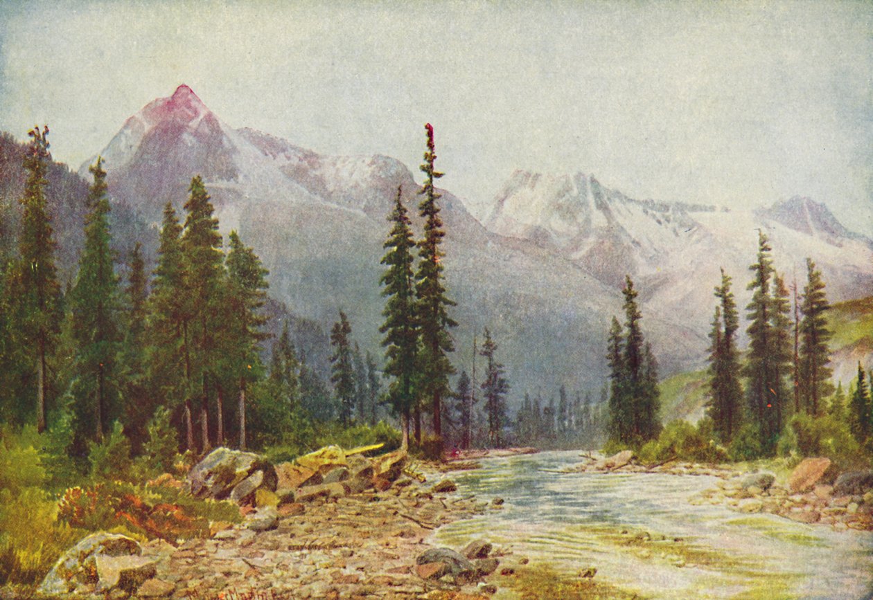 A Sziklás-hegység, 1916 alkotó: Thomas Mower Martin