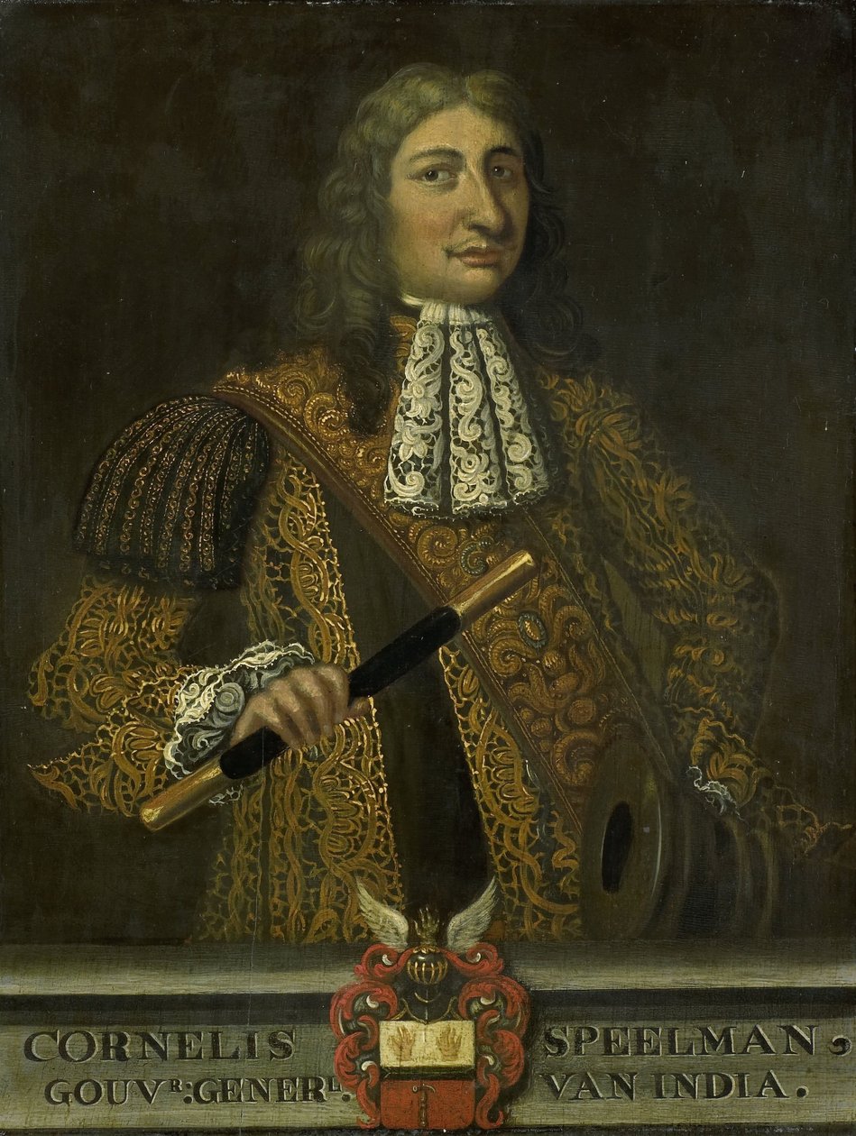 Cornelis Speelman, Holland Kelet-India főkormányzójának portréja alkotó: Martin Palin (copy after)