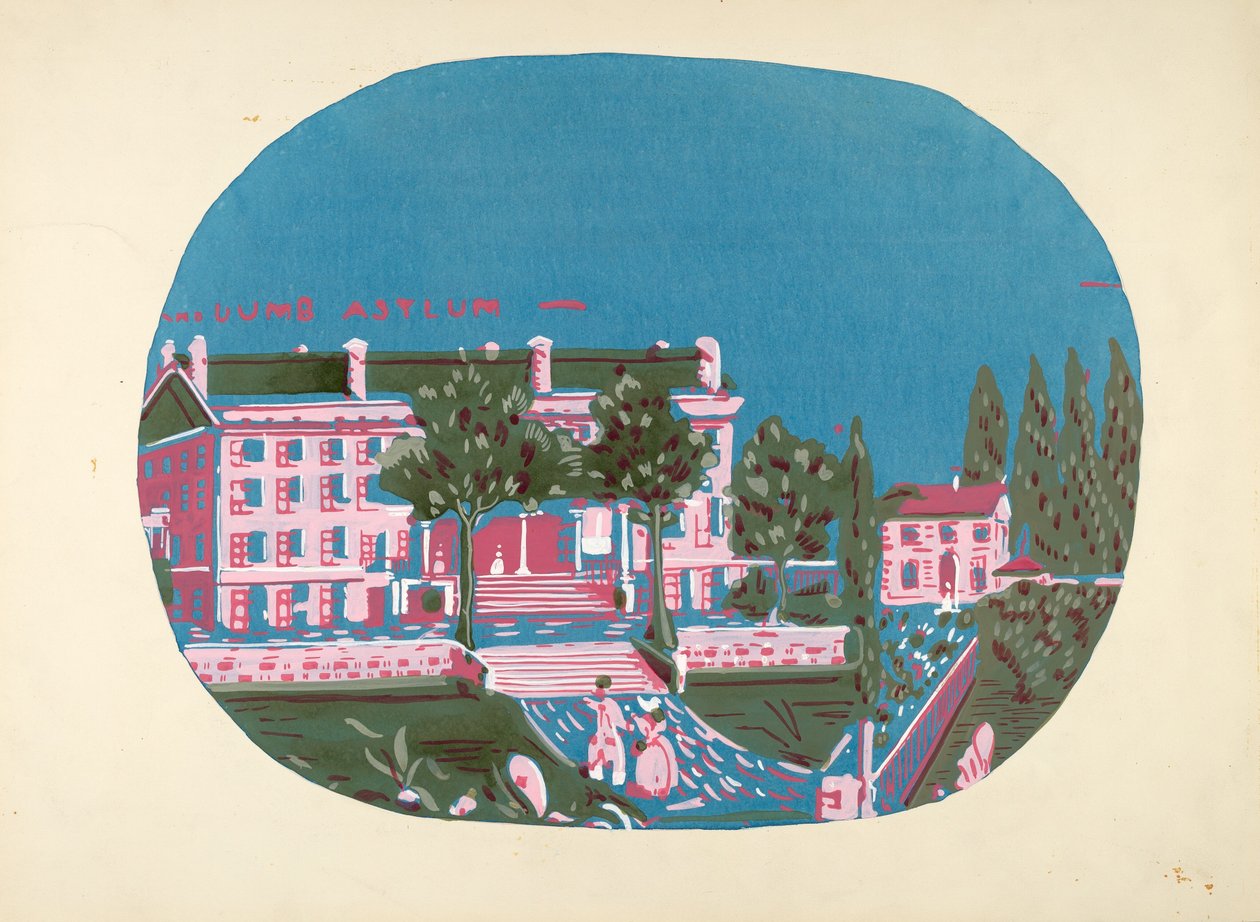 Bandbox Design Deaf and Dumb Asylum, c. 1939. alkotó: Martin Partyka