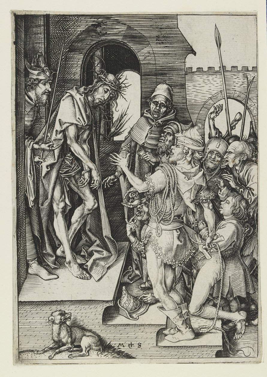 Ecce Homo, 15. század vége alkotó: Martin Schongauer