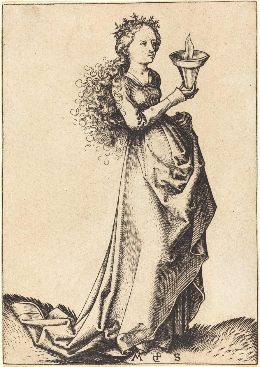 Első Bölcs Szűz alkotó: Martin Schongauer