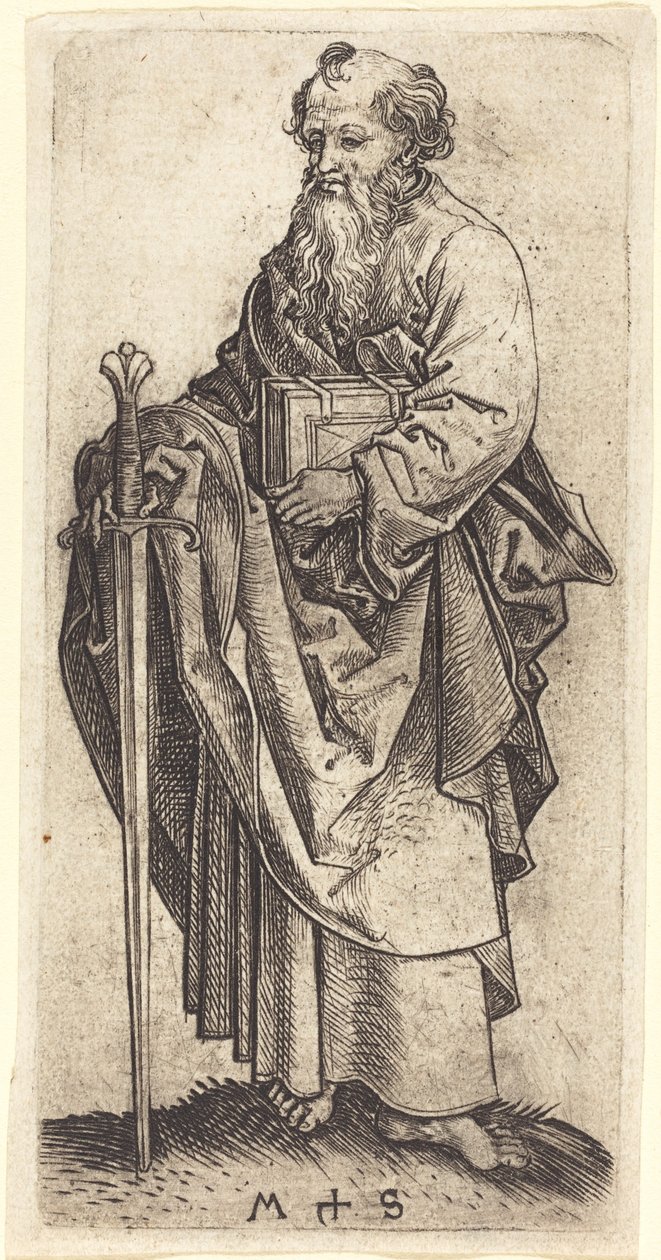 Szent Pál alkotó: Martin Schongauer