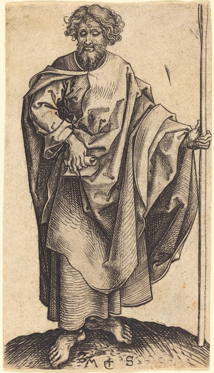 Szent Tamás alkotó: Martin Schongauer