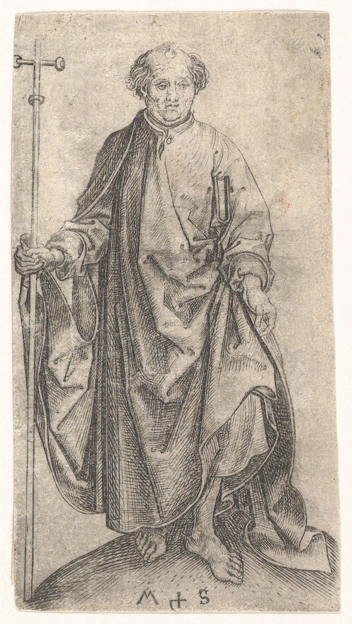 St. Philipp, kb. 1435-1491. alkotó: Martin Schongauer