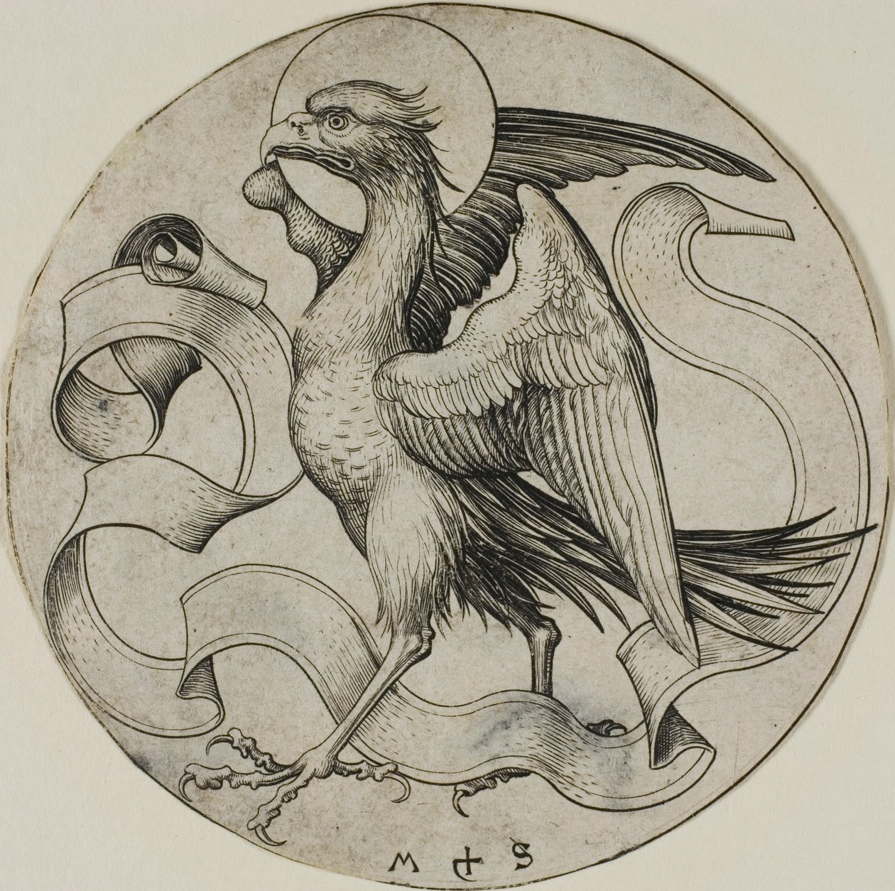 Szent János sasa alkotó: Martin Schongauer