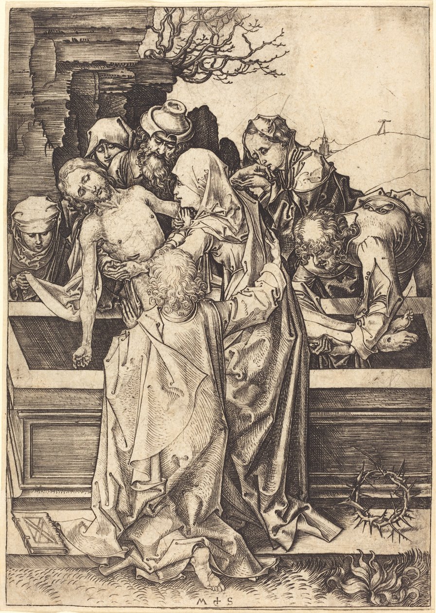 A síremlék alkotó: Martin Schongauer