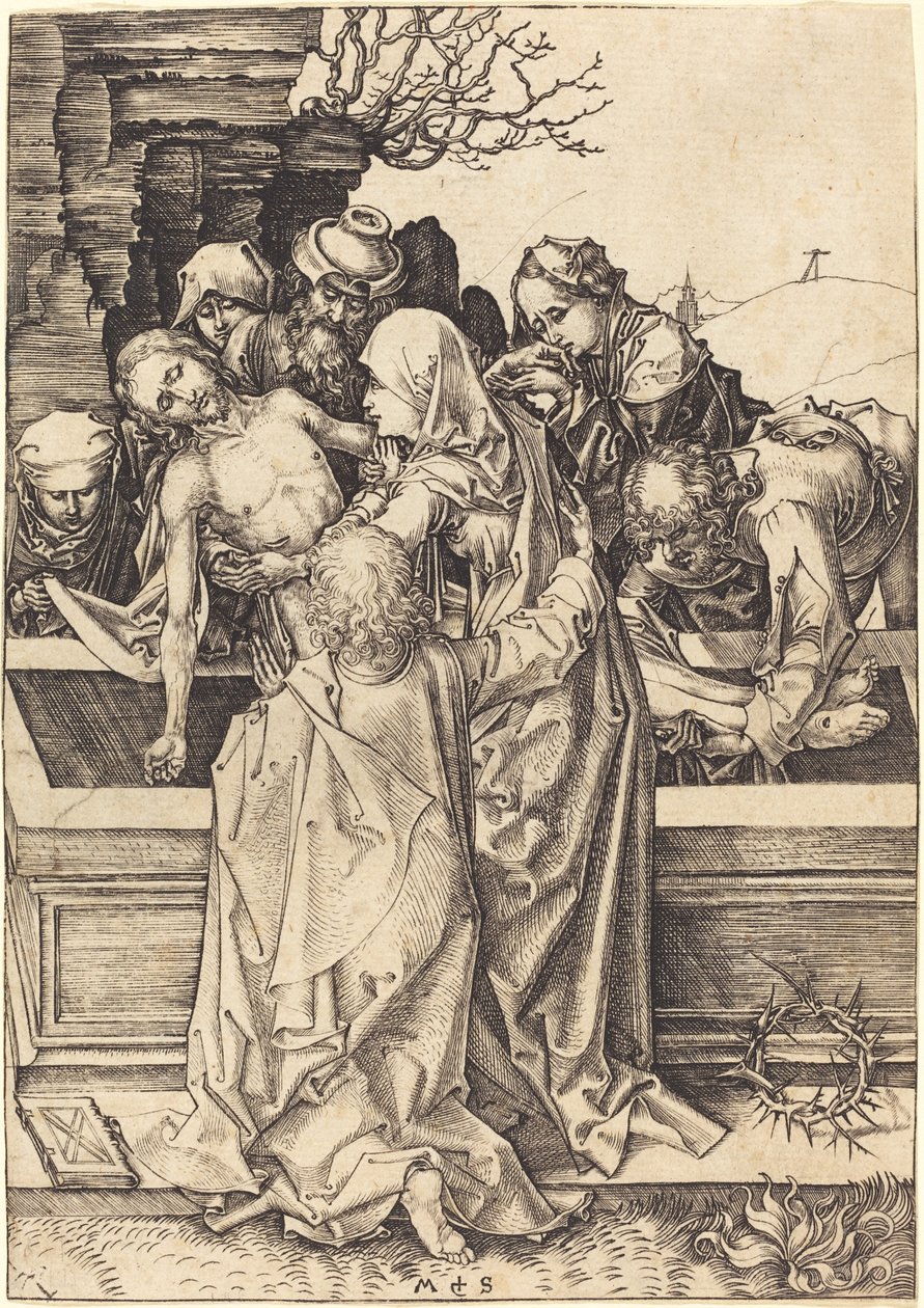 A síremlék alkotó: Martin Schongauer