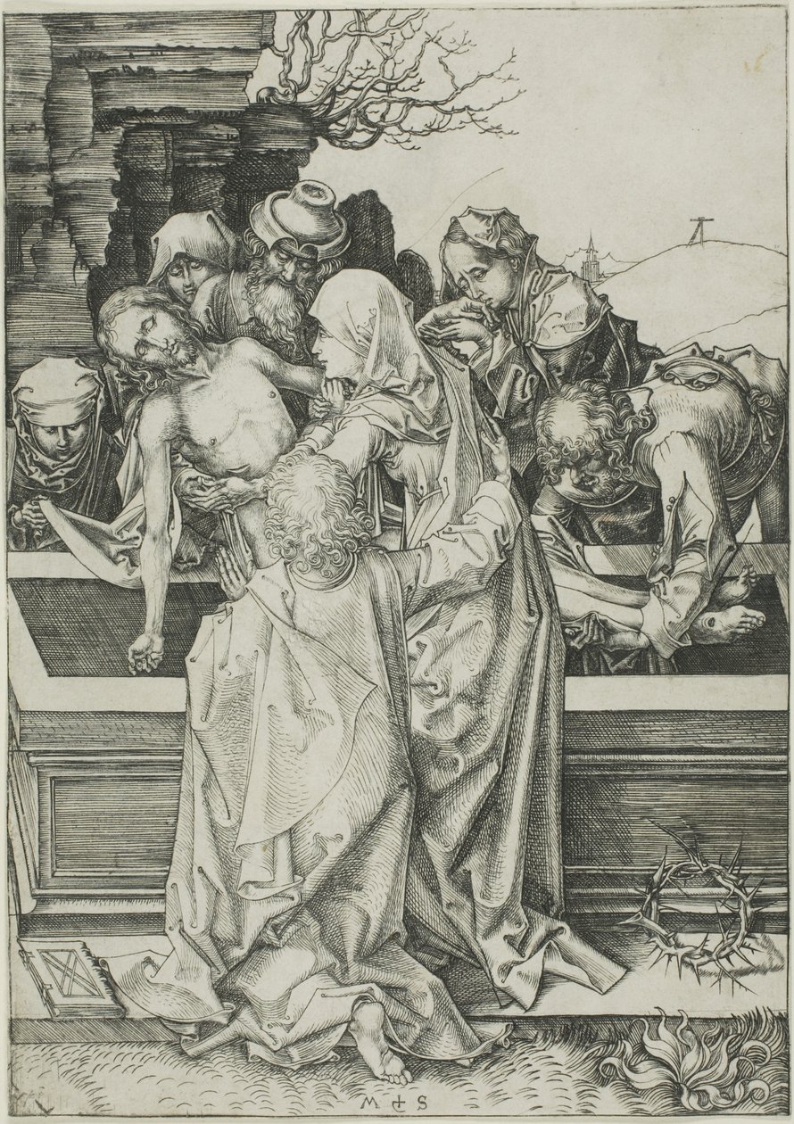 The Tombment, A szenvedélyből alkotó: Martin Schongauer