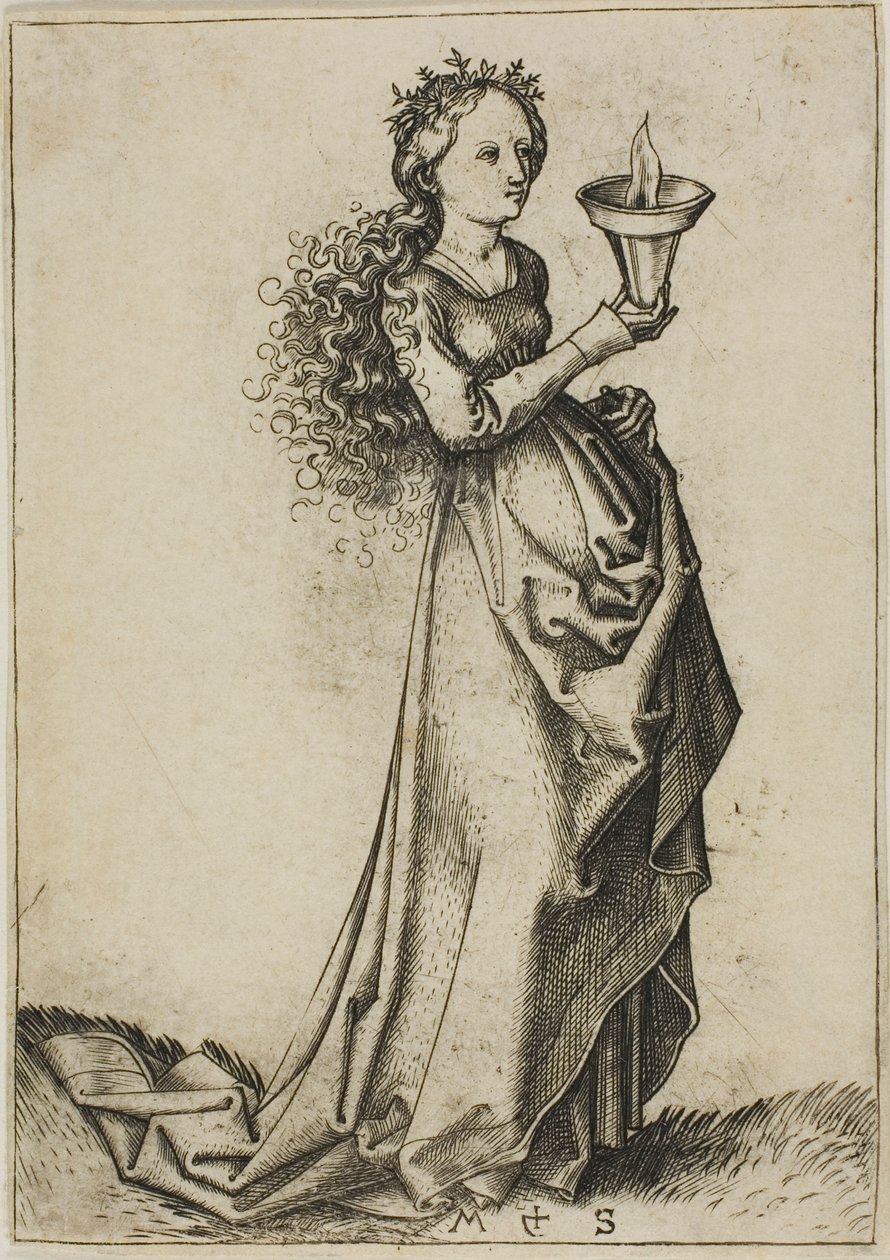 Az első bölcs szűz alkotó: Martin Schongauer