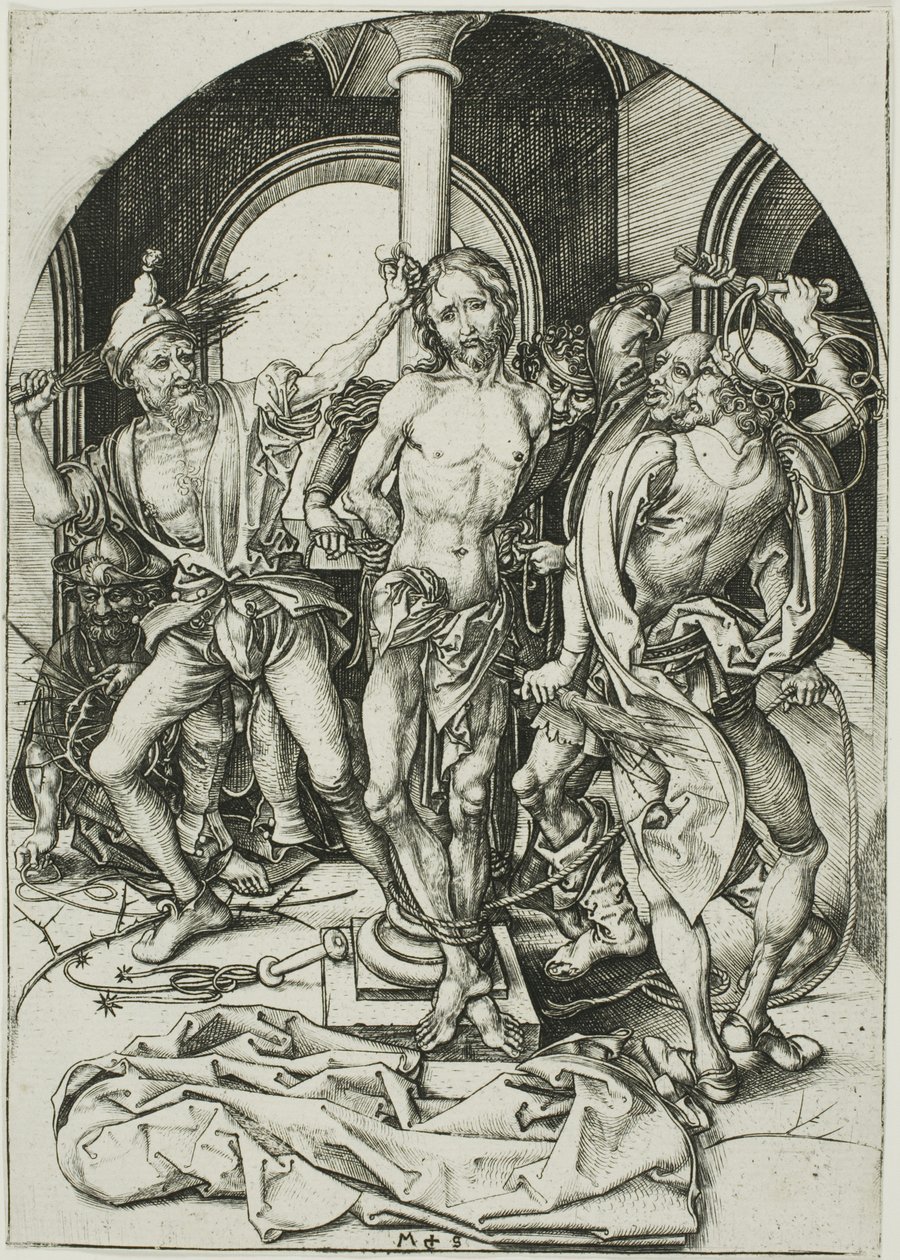 A zászlózás, a szenvedélyből alkotó: Martin Schongauer