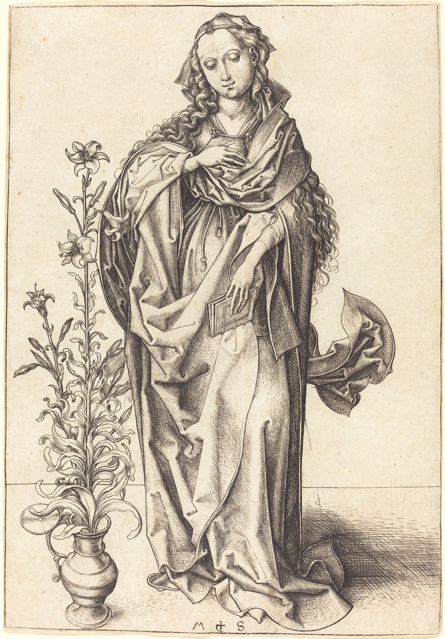 A Madonna alkotó: Martin Schongauer