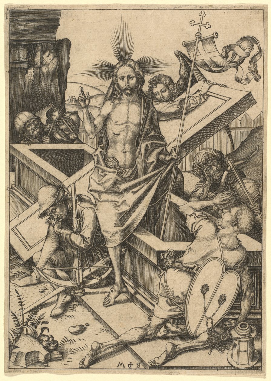 A Feltámadás alkotó: Martin Schongauer
