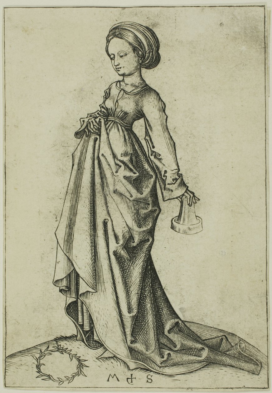 A második bolond szűz alkotó: Martin Schongauer