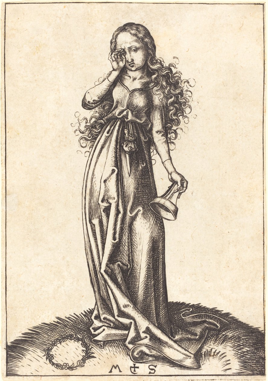 Harmadik Bolond Szűz alkotó: Martin Schongauer