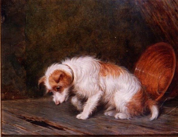 Várakozás (tábla) alkotó: Martin Theodore Ward
