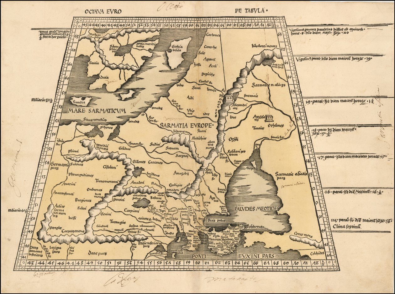 1513-as térkép a Baltikumról, Skandináviáról, Lengyelországról és Kelet-Európáról Martin Waldseemüller által készített térkép alkotó: Martin Waldseemuller