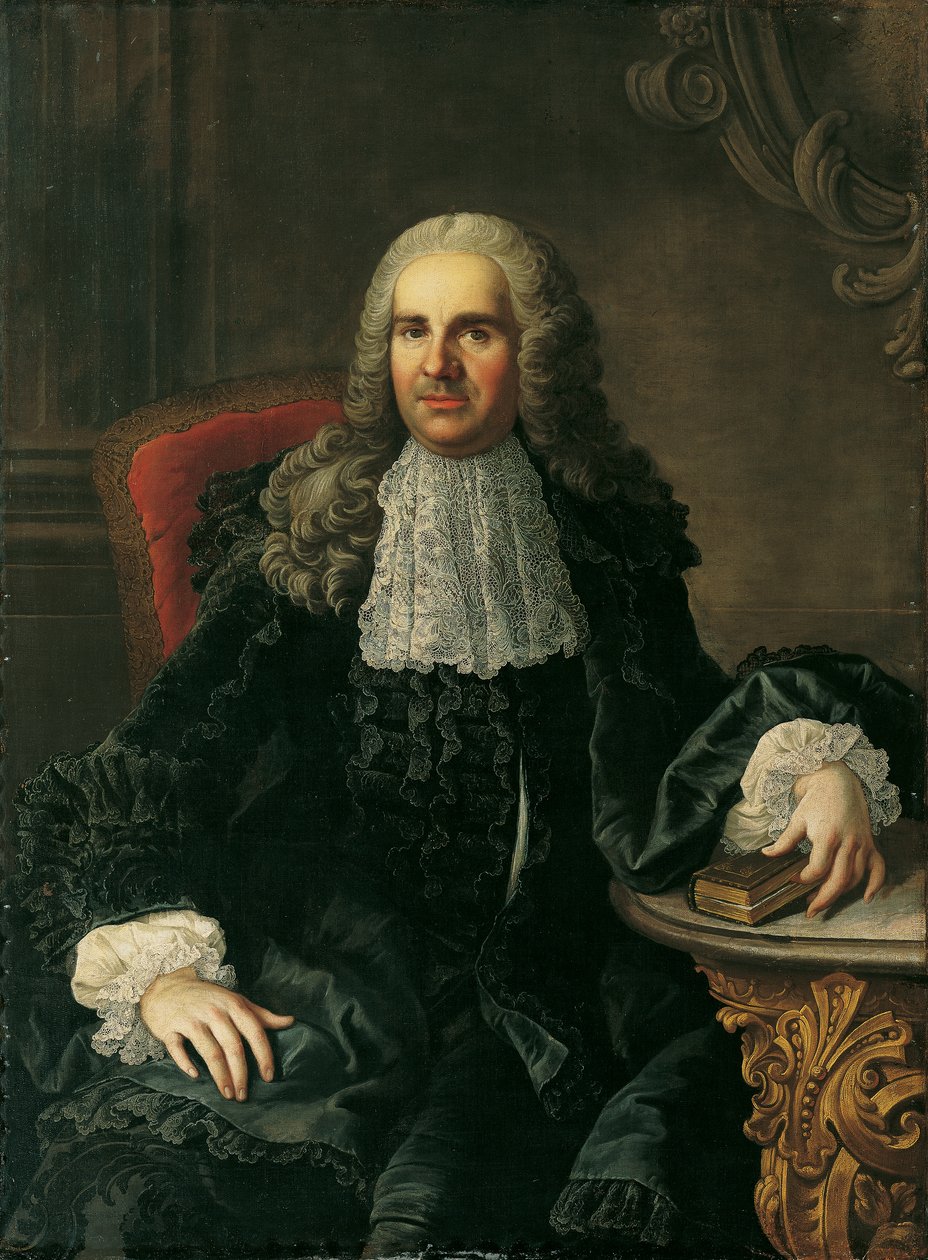 úriember portréja alkotó: Martin van Meytens d. J.