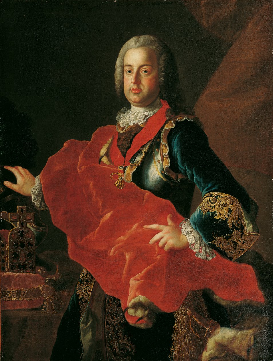 I. István lotharingiai császár alkotó: Martin van Meytens d. J.