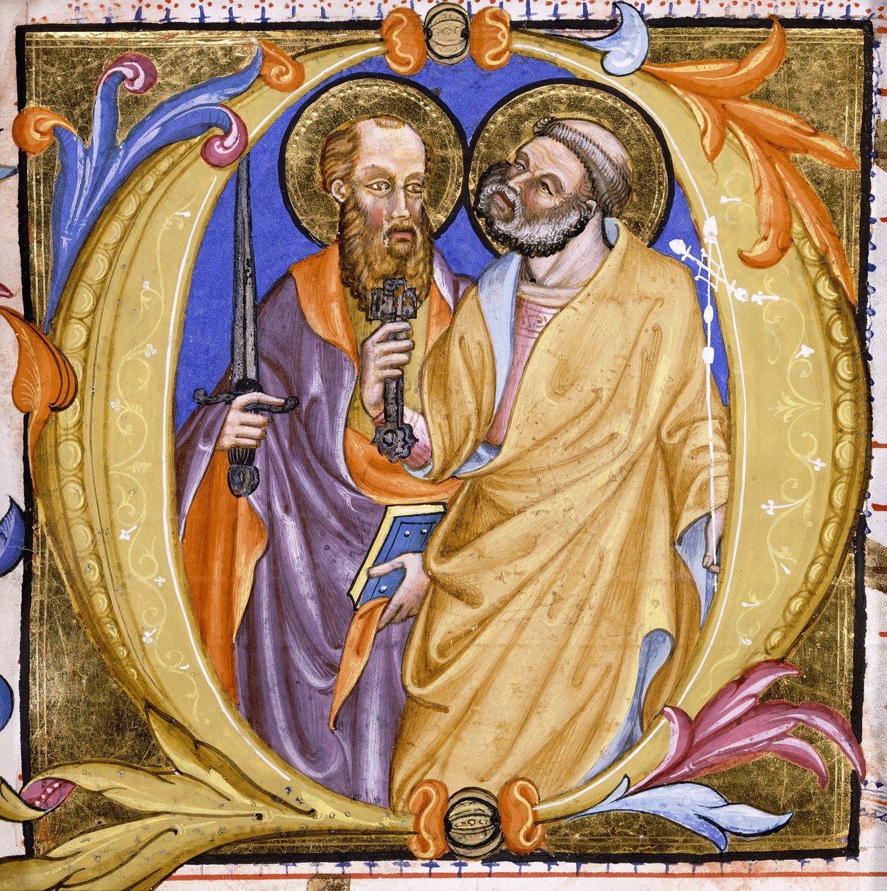 Szent Péter és Pál, 1400 körül alkotó: Martino de Bartolomeo