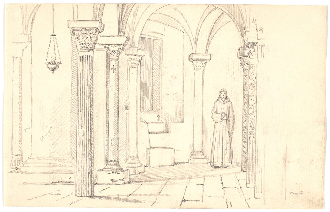 Katedrális kripta, Otranto alkotó: Martinus Rørbye