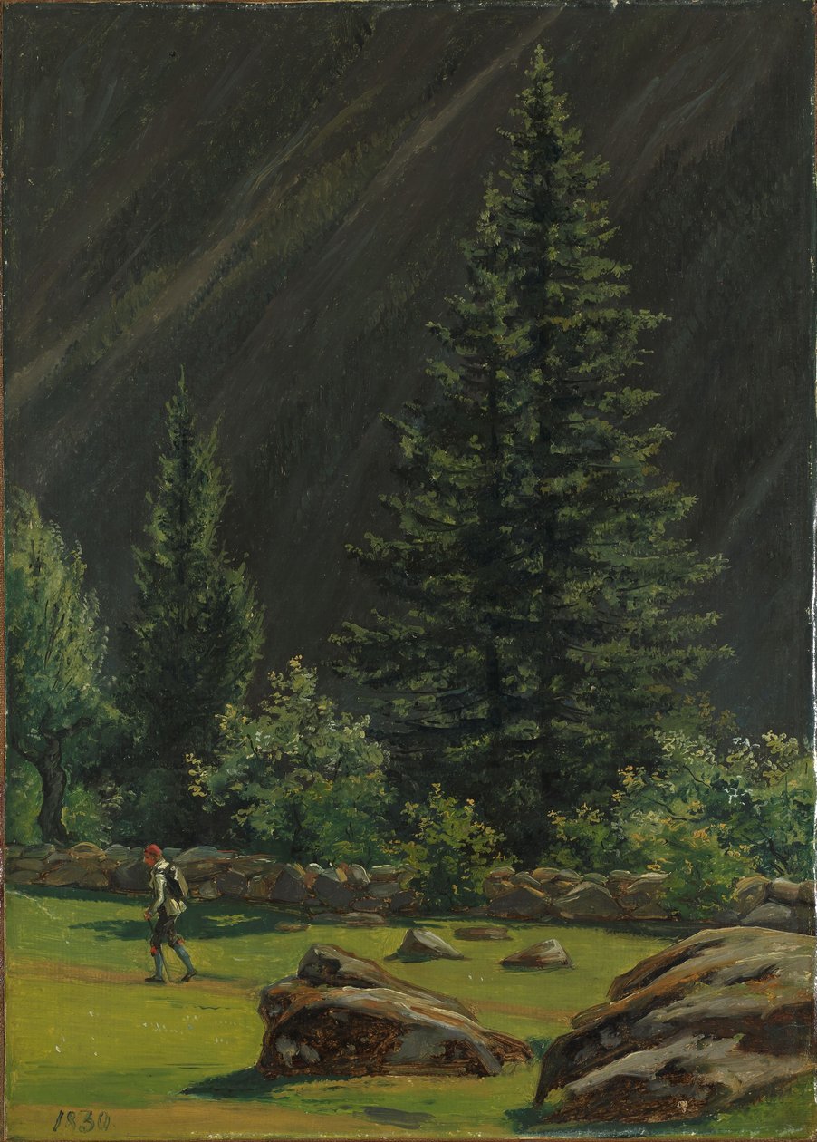 Telemarkból alkotó: Martinus Rørbye