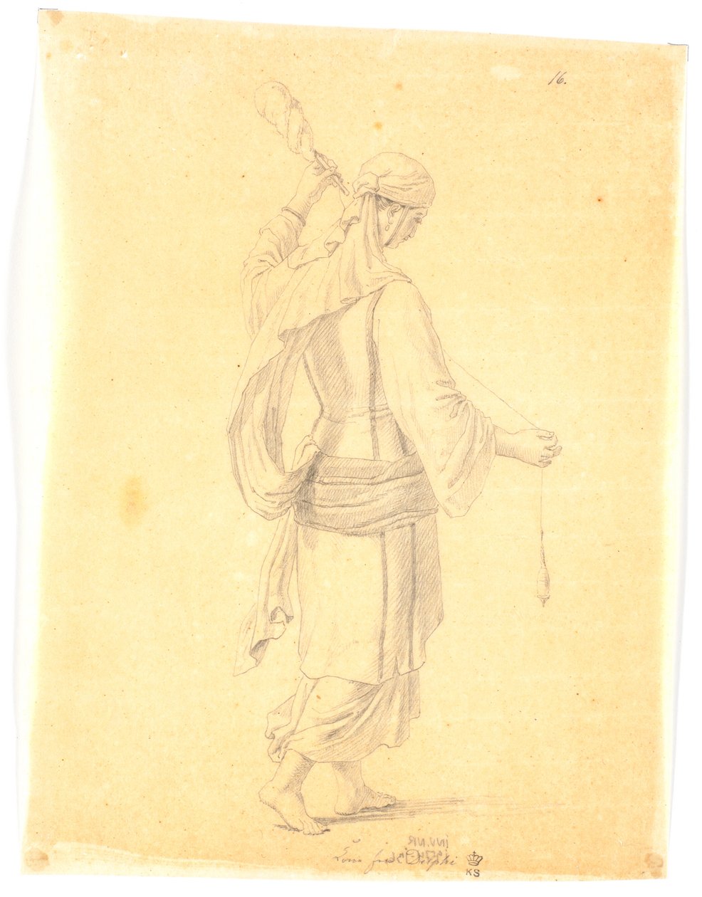 Delphi felesége alkotó: Martinus Rørbye