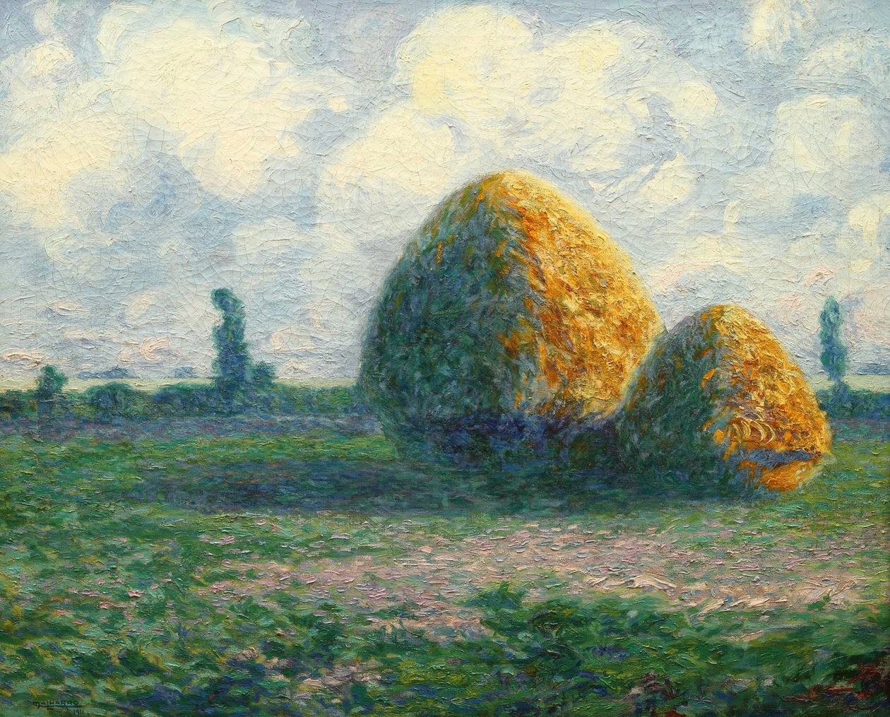Las parvas (a mai pampa) alkotó: Martín Malharro